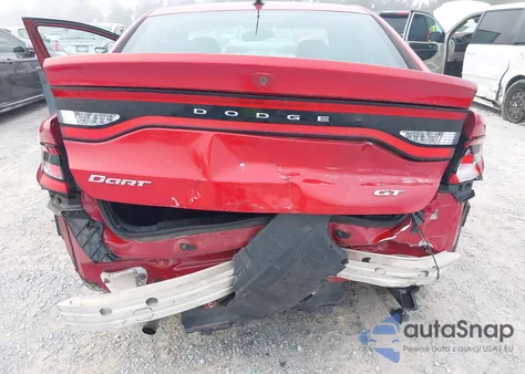 2015 Dodge Dart Gt z USA, uszkodzony, nr VIN 1C3CDFEB9FD165386